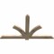 Ekena Millwork Redmond Rough Sawn Timber Gable Bracket, Douglas Fir, 60"W x 35"H x 2"D x 4"F, 14/12 Pitch GBW060X35X0204RED00RDF - alternate 2